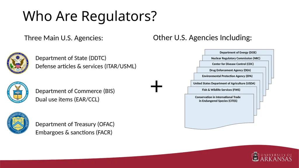 Export Control Considerations March 9, 2016 RAP - slide 5 of 28