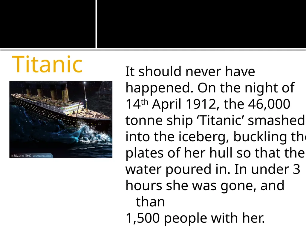 Man – made disasters Some environmental disasters - slide 22 of 24