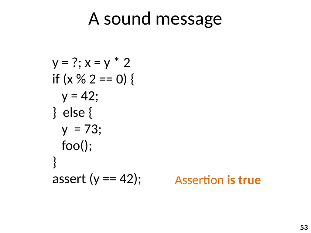 Program Analysis and Verification 0368-4479 Noam - slide 53 of 82