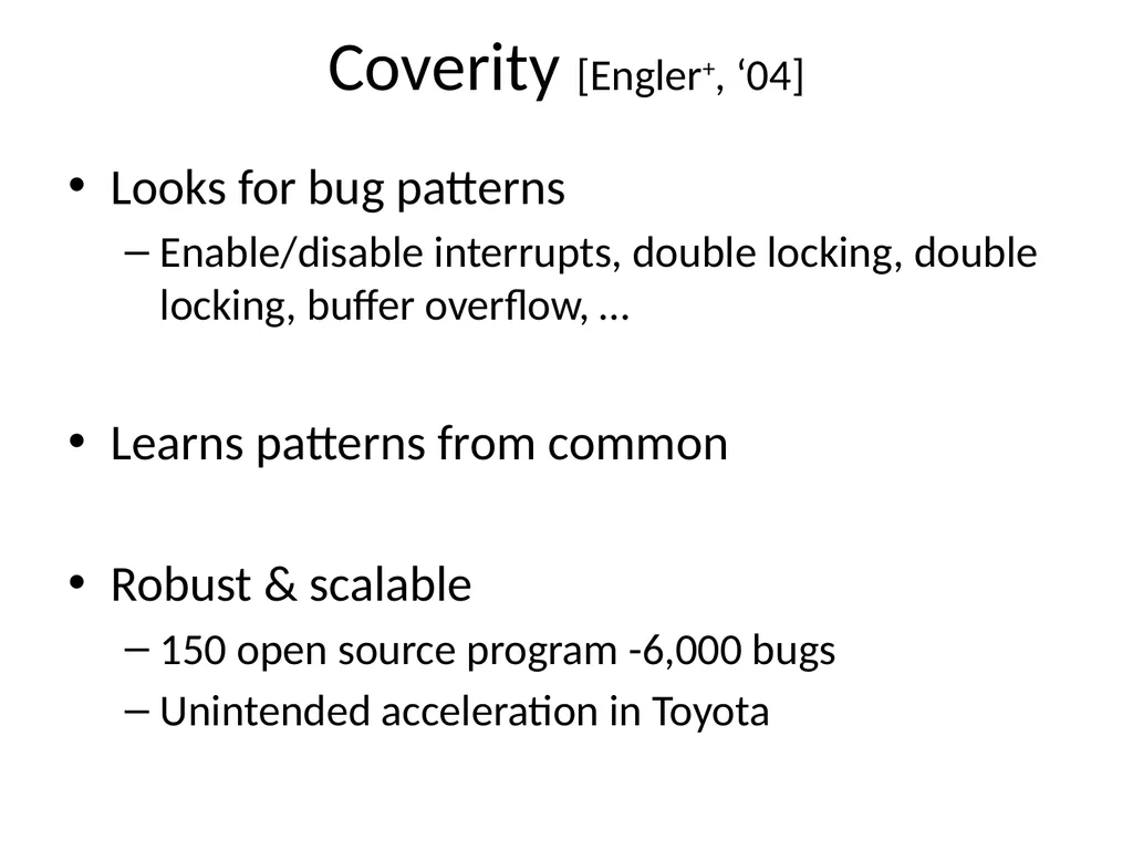 Program Analysis and Verification 0368-4479 Noam - slide 79 of 82