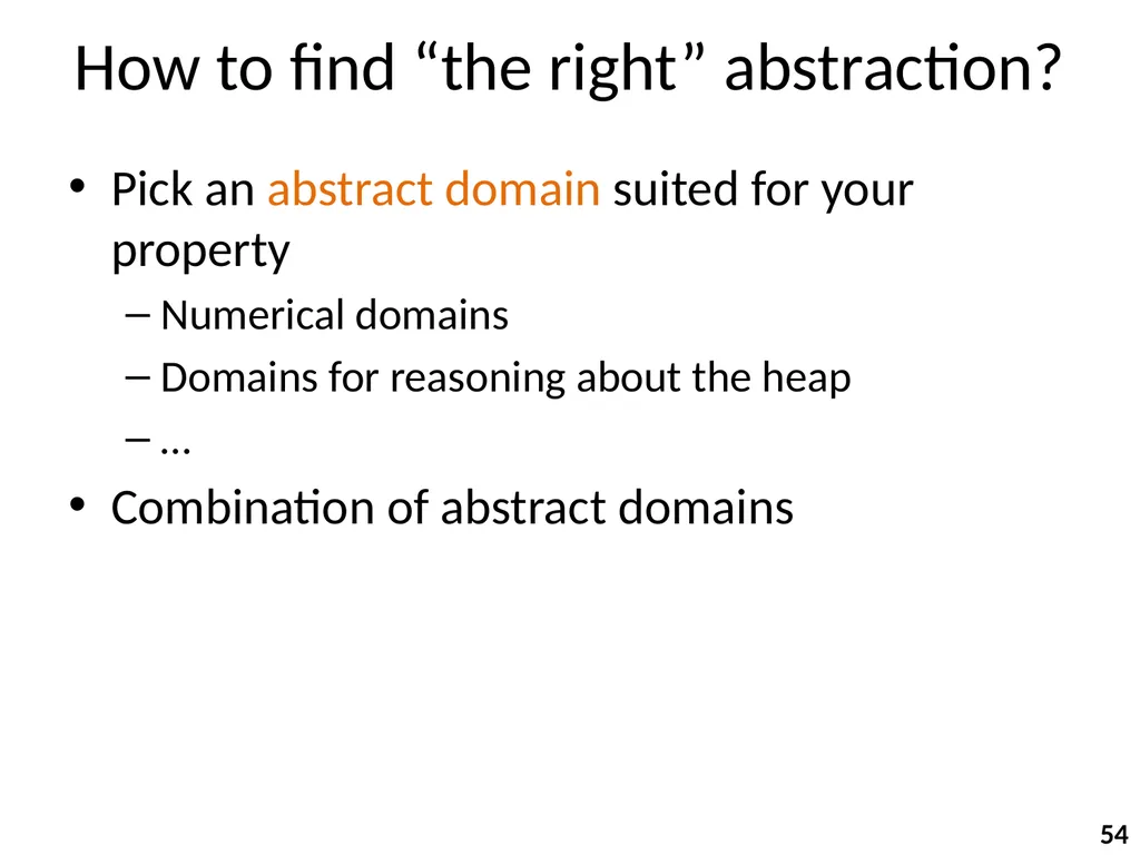 Program Analysis and Verification 0368-4479 Noam - slide 54 of 82