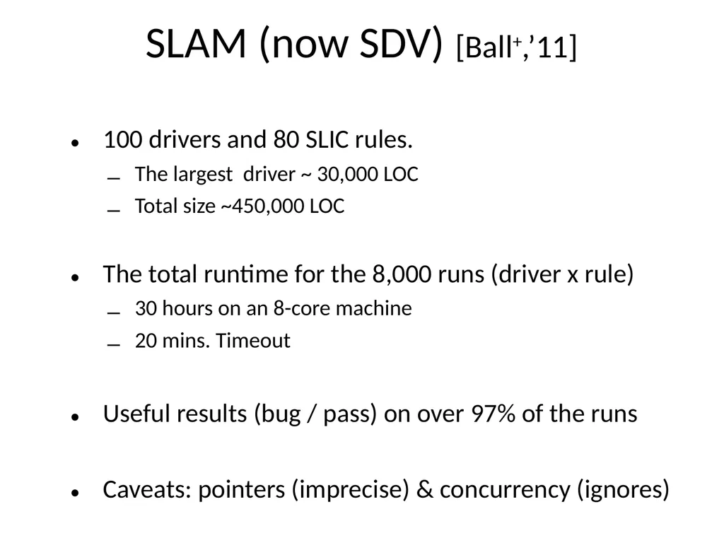 Program Analysis and Verification 0368-4479 Noam - slide 70 of 82