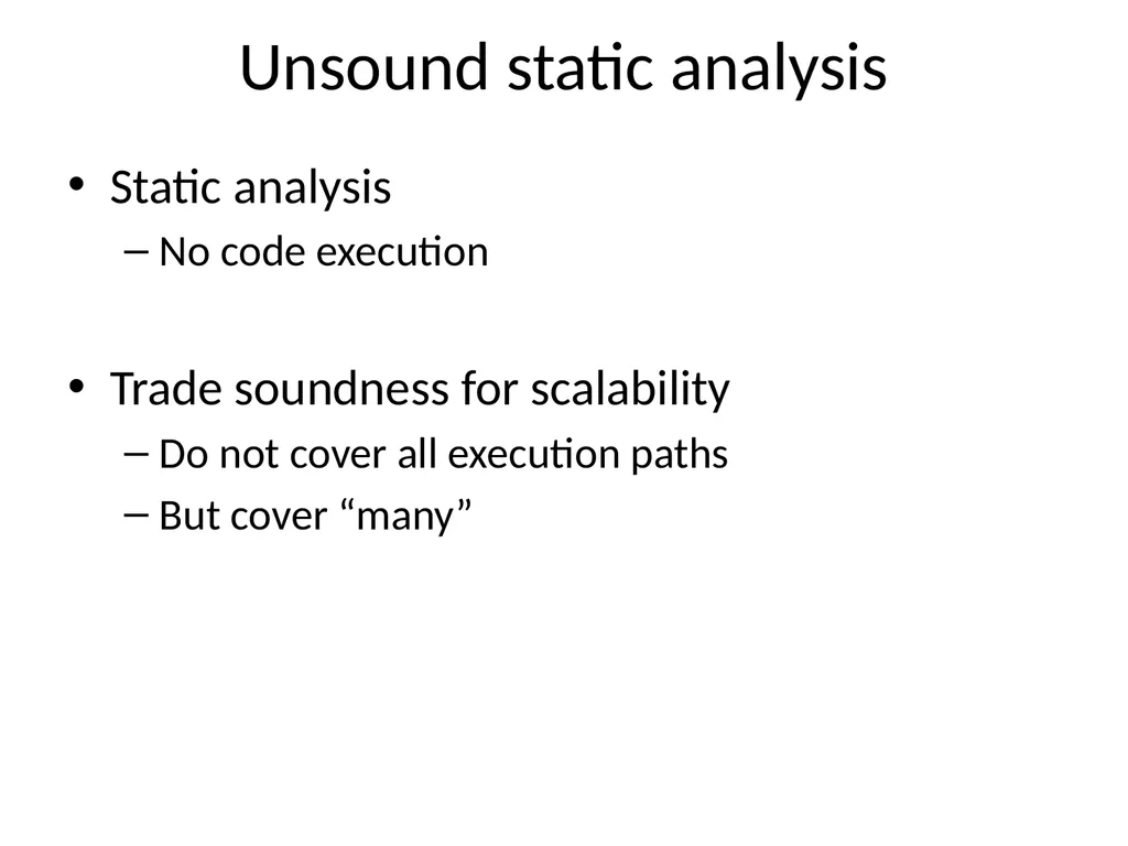 Program Analysis and Verification 0368-4479 Noam - slide 75 of 82
