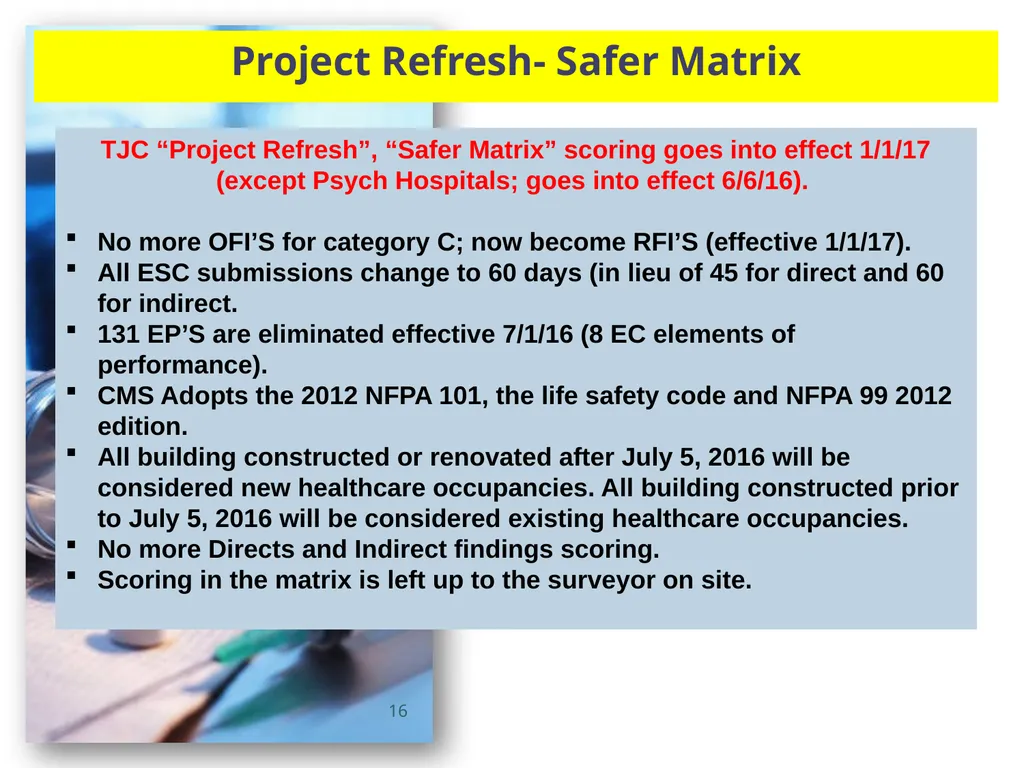 A Presentation for The Florida Healthcare - slide 16 of 47