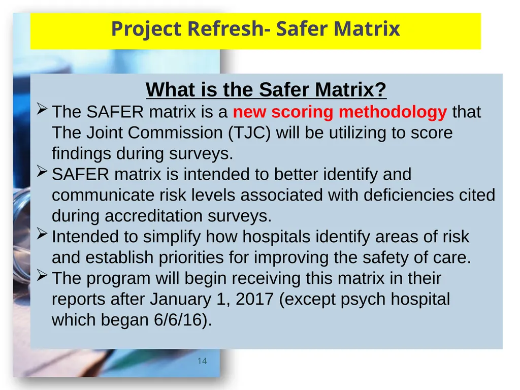 A Presentation for The Florida Healthcare - slide 14 of 47