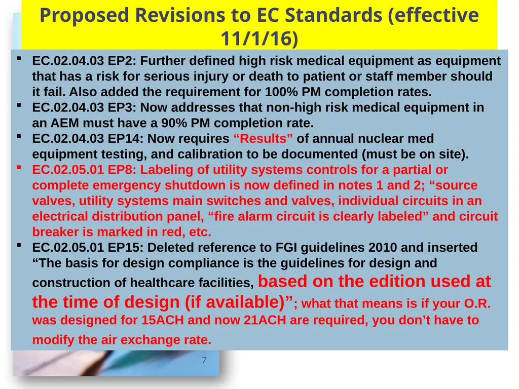 A Presentation for The Florida Healthcare - slide 7 of 47
