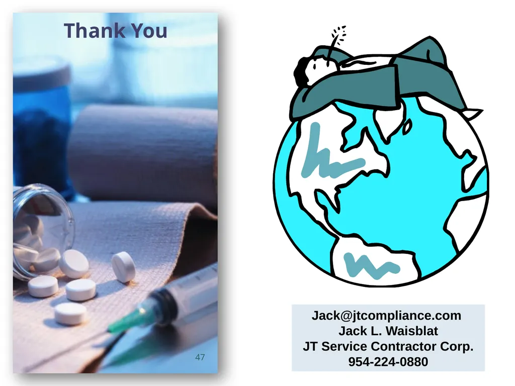 A Presentation for The Florida Healthcare - slide 47 of 47