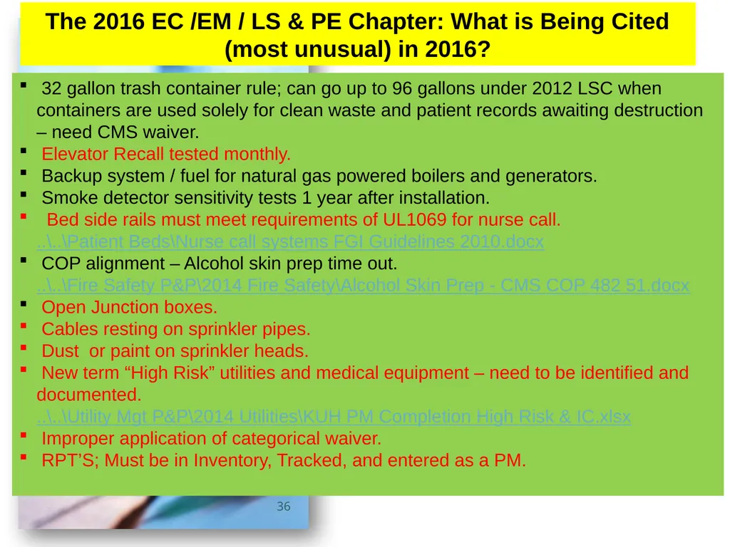A Presentation for The Florida Healthcare - slide 36 of 47