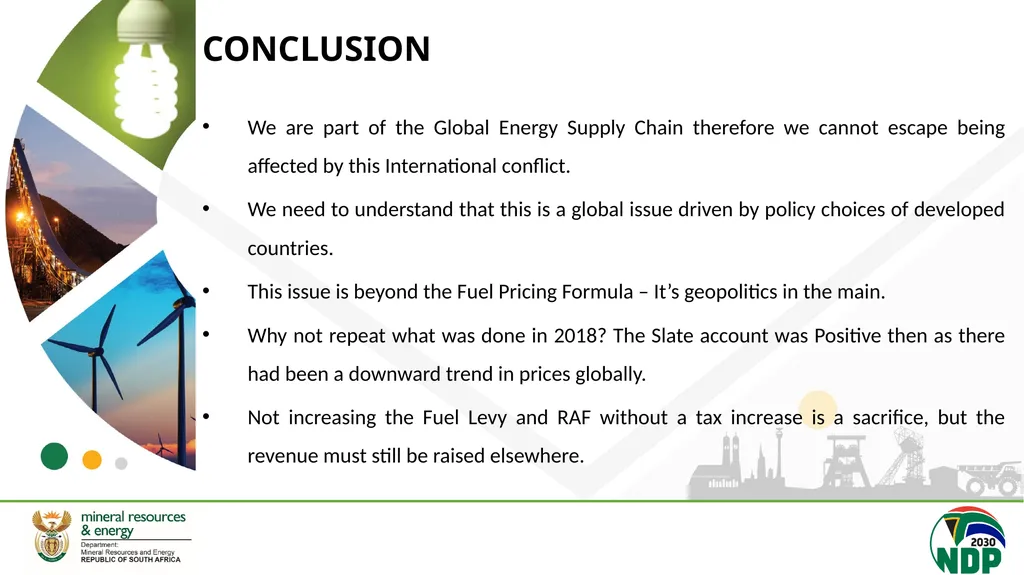 15 March 2022 PORTFOLIO COMMITTEE PRESENTATION TO - slide 12 of 13
