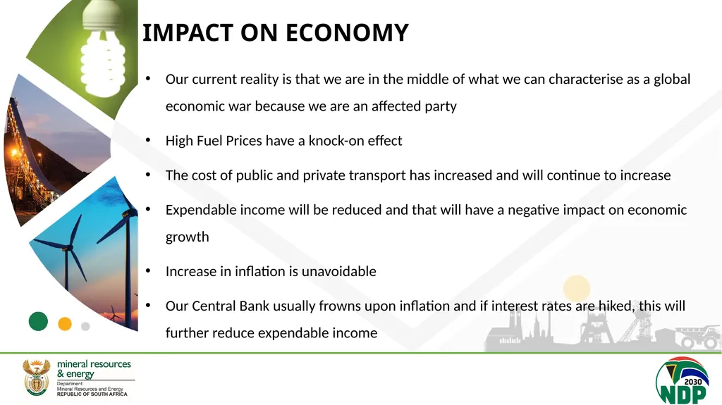 15 March 2022 PORTFOLIO COMMITTEE PRESENTATION TO - slide 9 of 13