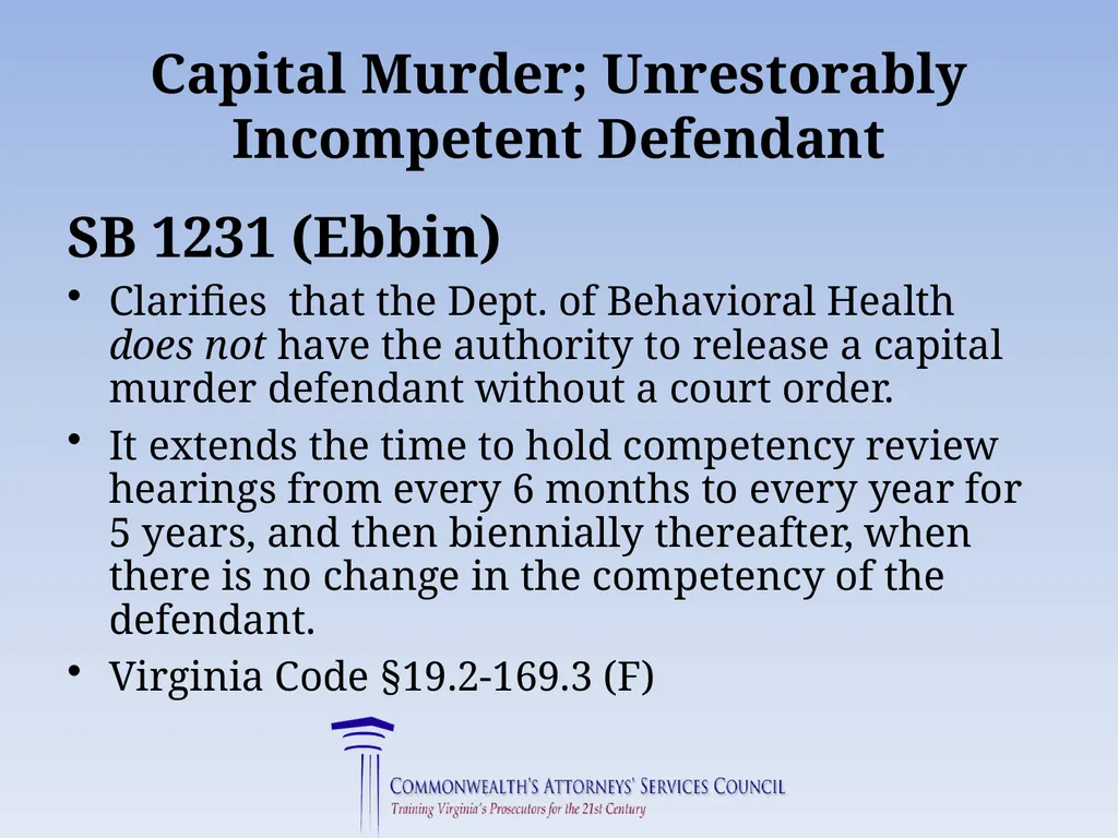Virginia Legislative Update 2019 for Law - slide 97 of 137