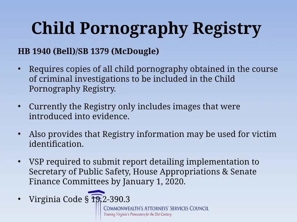 Virginia Legislative Update 2019 for Law - slide 130 of 137