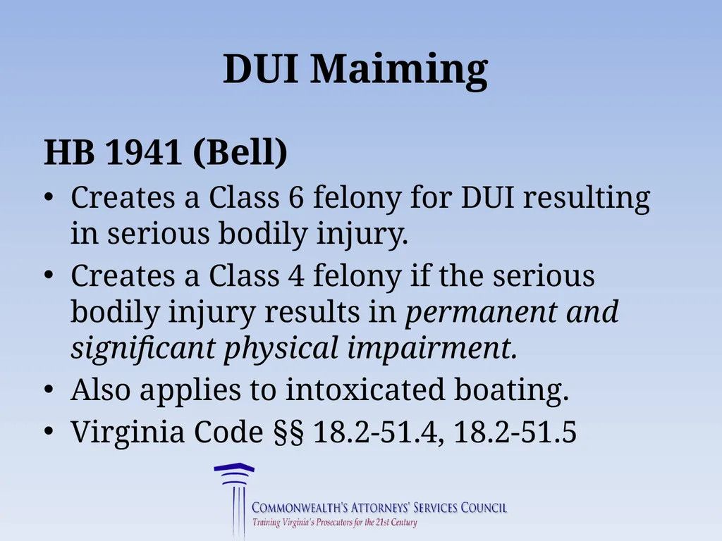 Virginia Legislative Update 2019 for Law - slide 60 of 137