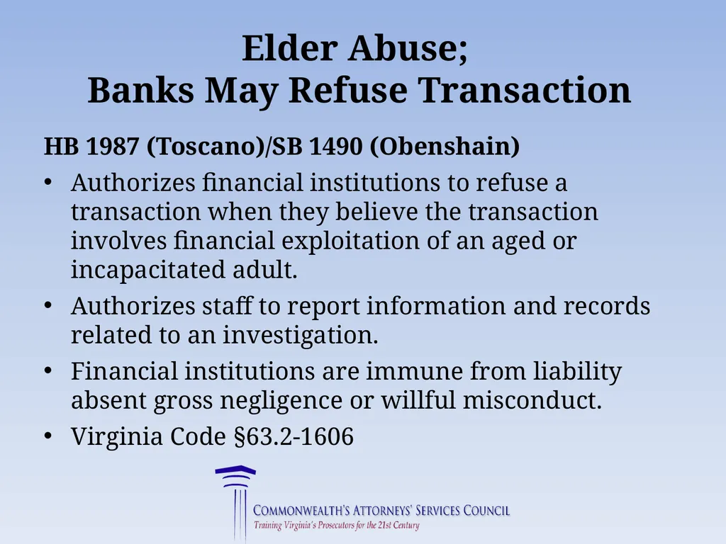 Virginia Legislative Update 2019 for Law - slide 63 of 137