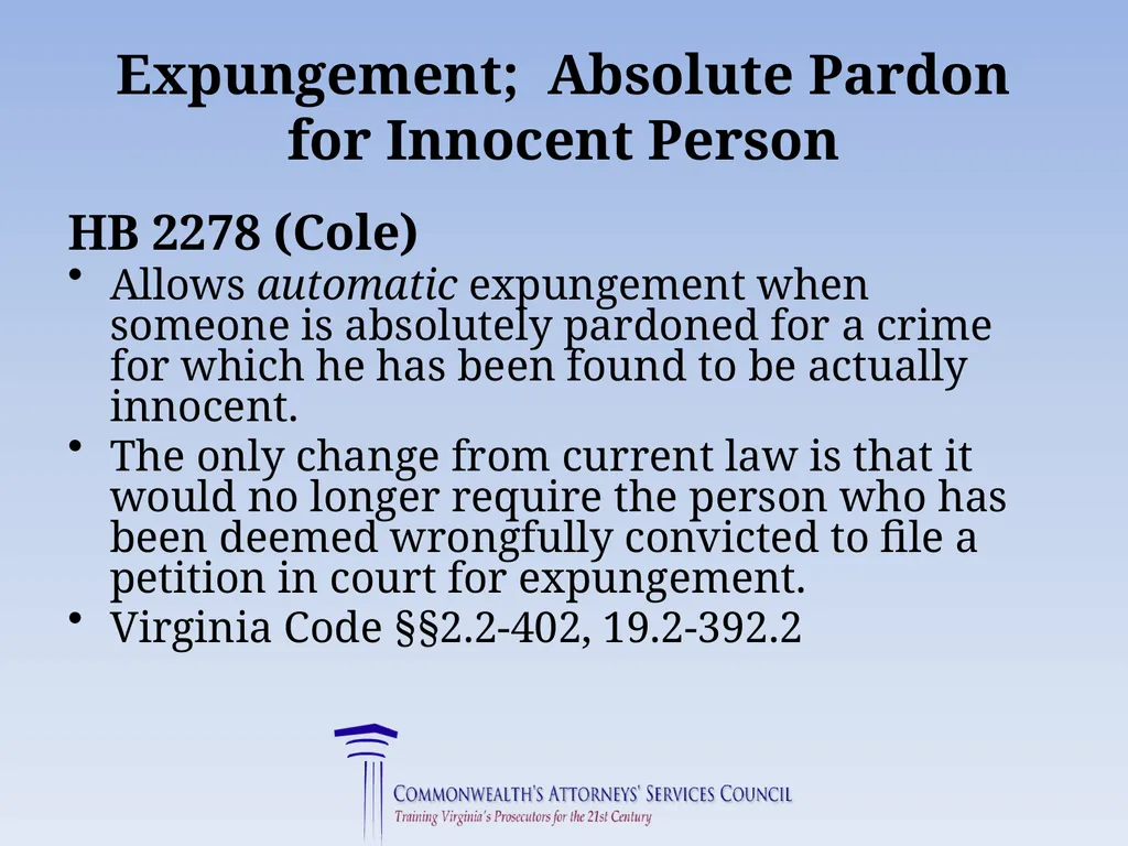 Virginia Legislative Update 2019 for Law - slide 118 of 137