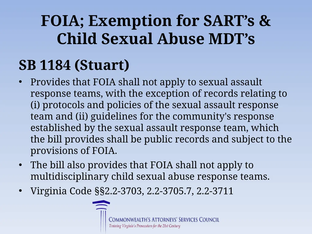 Virginia Legislative Update 2019 for Law - slide 70 of 137