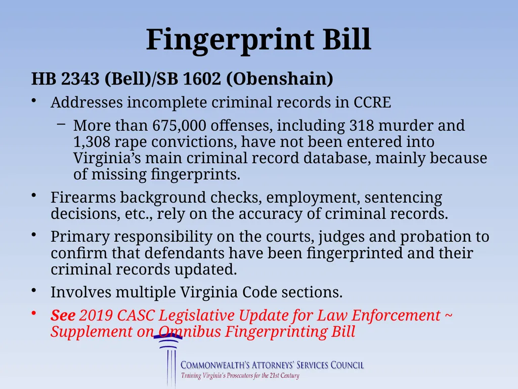 Virginia Legislative Update 2019 for Law - slide 30 of 137