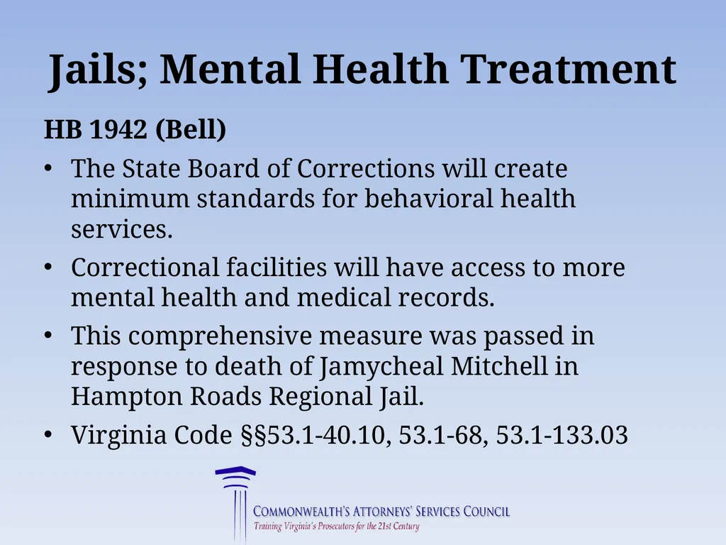 Virginia Legislative Update 2019 for Law - slide 95 of 137