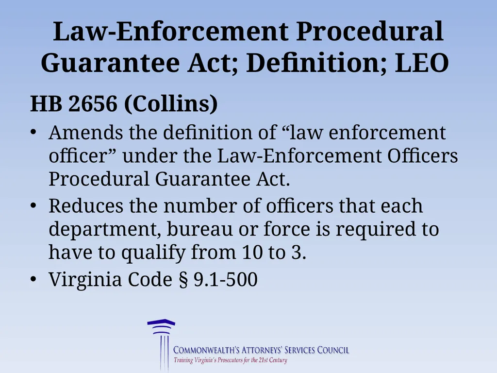 Virginia Legislative Update 2019 for Law - slide 89 of 137