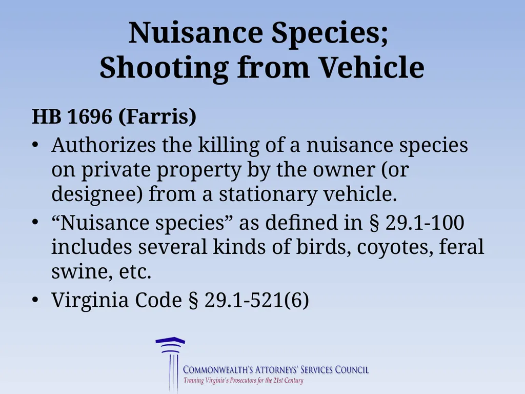 Virginia Legislative Update 2019 for Law - slide 9 of 137