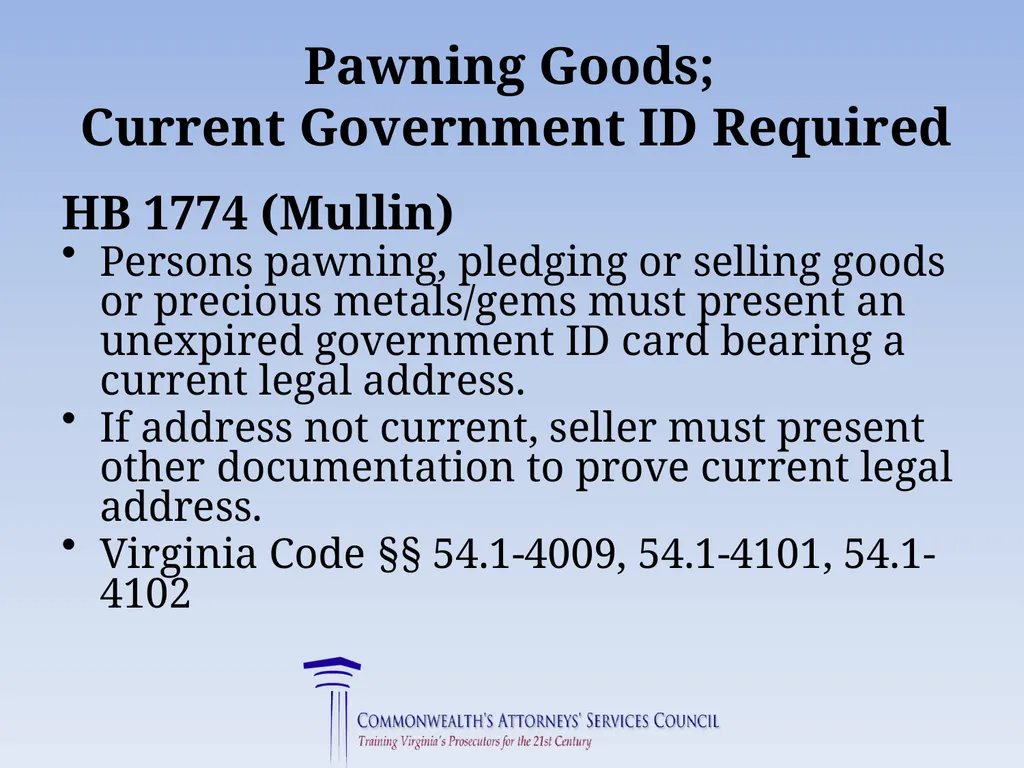 Virginia Legislative Update 2019 for Law - slide 115 of 137