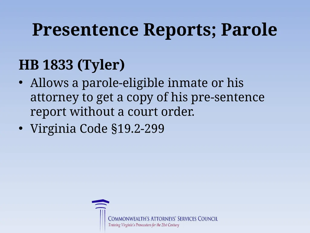 Virginia Legislative Update 2019 for Law - slide 117 of 137