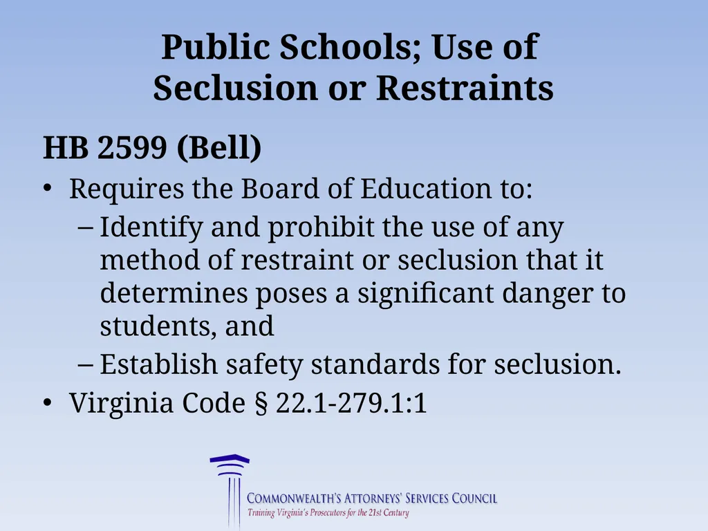 Virginia Legislative Update 2019 for Law - slide 126 of 137