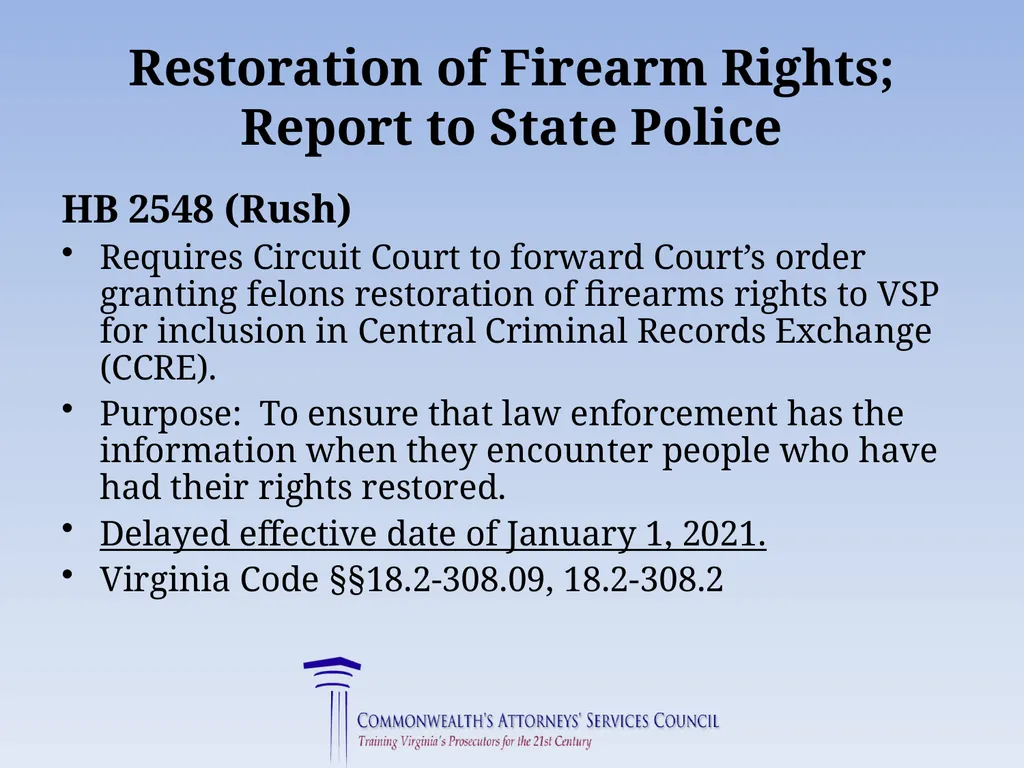 Virginia Legislative Update 2019 for Law - slide 67 of 137