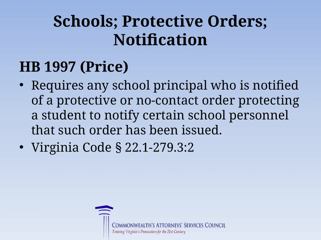 Virginia Legislative Update 2019 for Law - slide 125 of 137