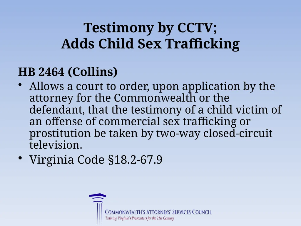 Virginia Legislative Update 2019 for Law - slide 75 of 137