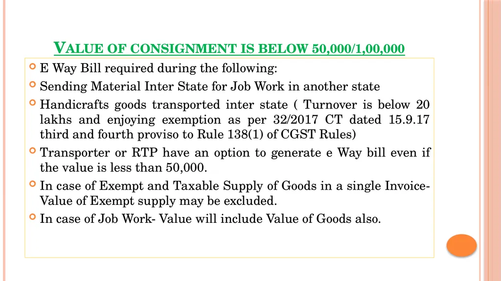 GST – KEY topics GST SEMINAR EIRC 3RD APRIL 2024 - slide 30 of 39