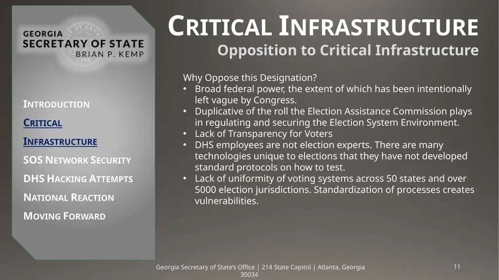 Critical Infrastructure & DHS Hacking Attempts - slide 11 of 26