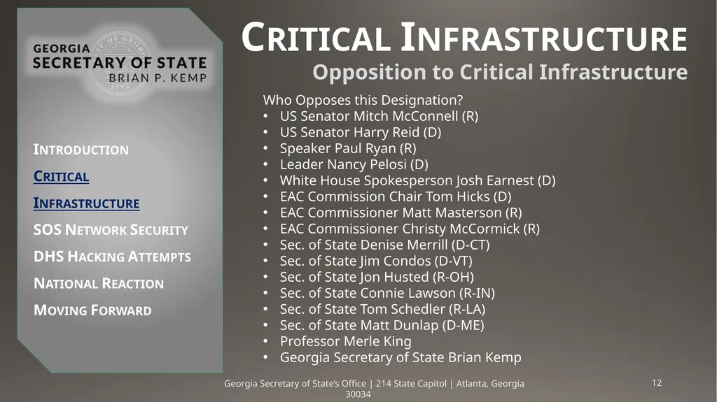 Critical Infrastructure & DHS Hacking Attempts - slide 12 of 26