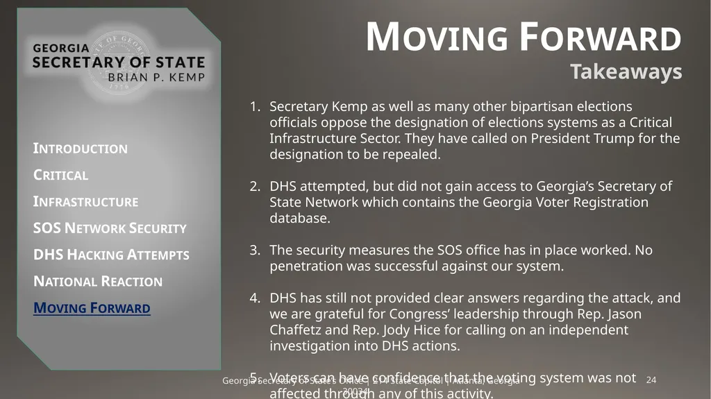 Critical Infrastructure & DHS Hacking Attempts - slide 24 of 26