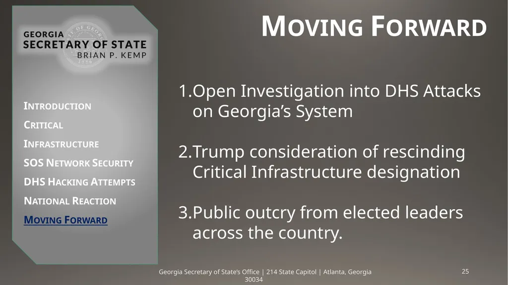 Critical Infrastructure & DHS Hacking Attempts - slide 25 of 26