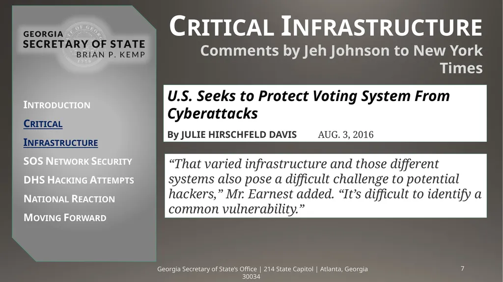 Critical Infrastructure & DHS Hacking Attempts - slide 7 of 26