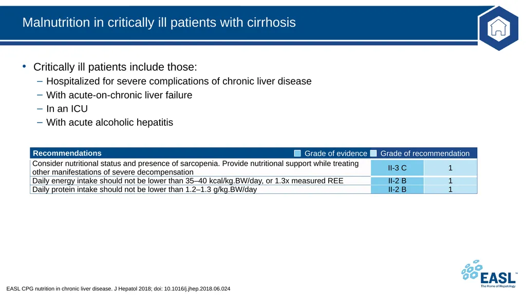 Nutrition in chronic liver disease Clinical - slide 44 of 49