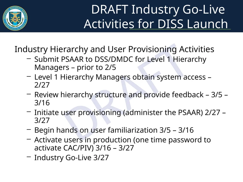 Personnel Security Update January 2017 Presented - slide 17 of 21
