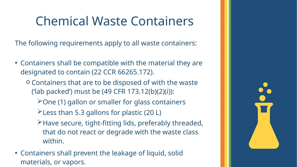 Hazardous Materials Business Plan Training Program - slide 29 of 73