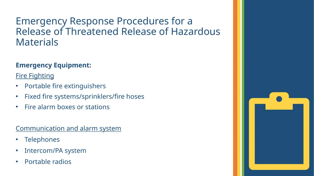 Hazardous Materials Business Plan Training Program - slide 71 of 73