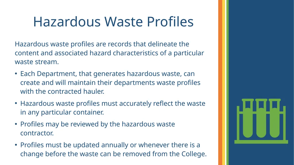 Hazardous Materials Business Plan Training Program - slide 35 of 73