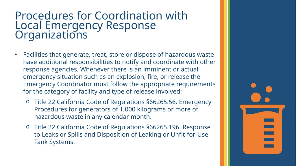 Hazardous Materials Business Plan Training Program - slide 61 of 73