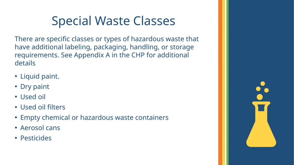 Hazardous Materials Business Plan Training Program - slide 28 of 73