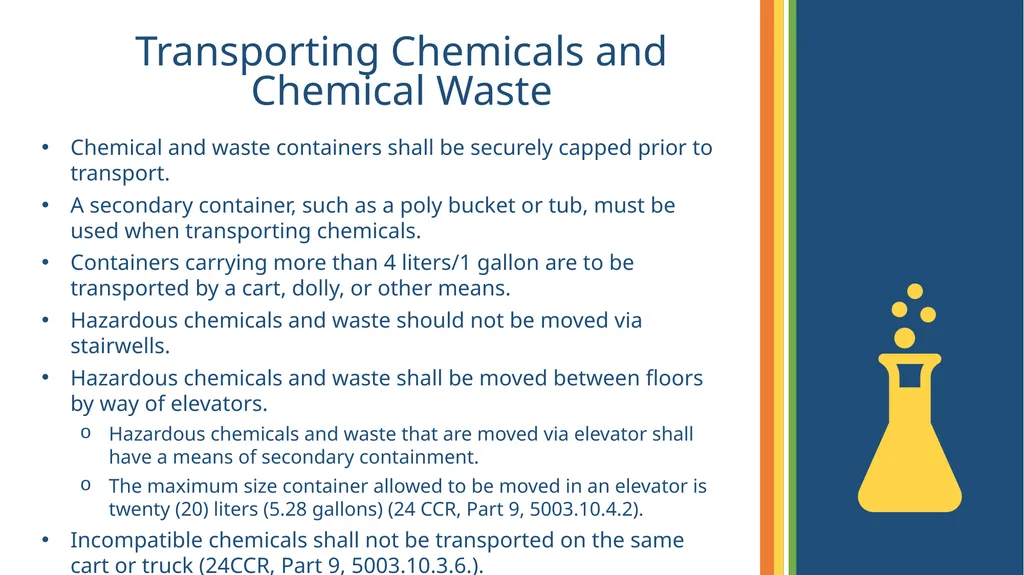 Hazardous Materials Business Plan Training Program - slide 15 of 73
