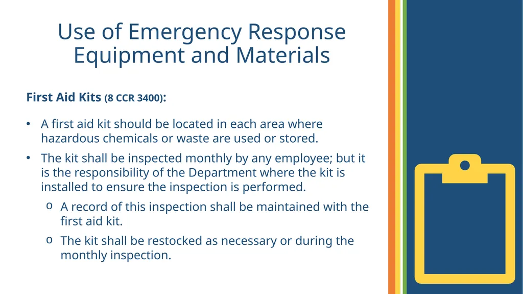 Hazardous Materials Business Plan Training Program - slide 52 of 73