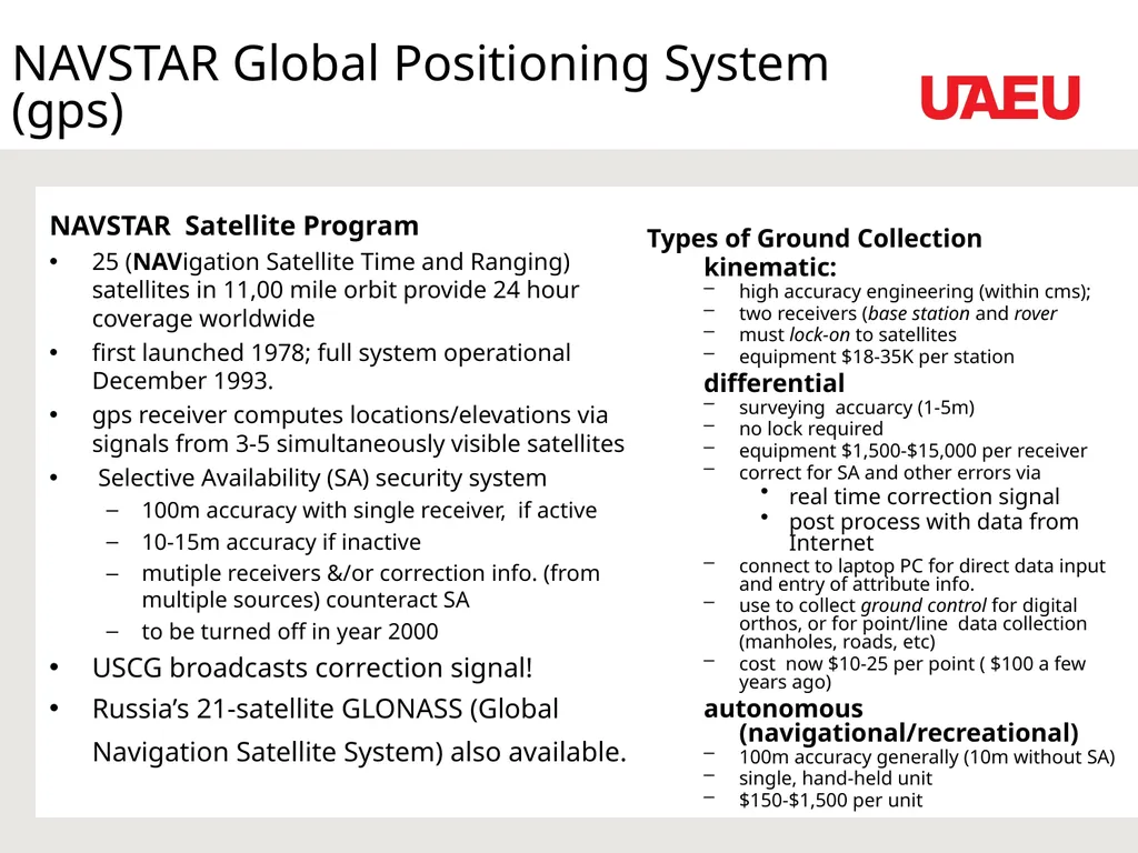 Data Sources and Conversion Feeding the GIS Dr. - slide 22 of 35