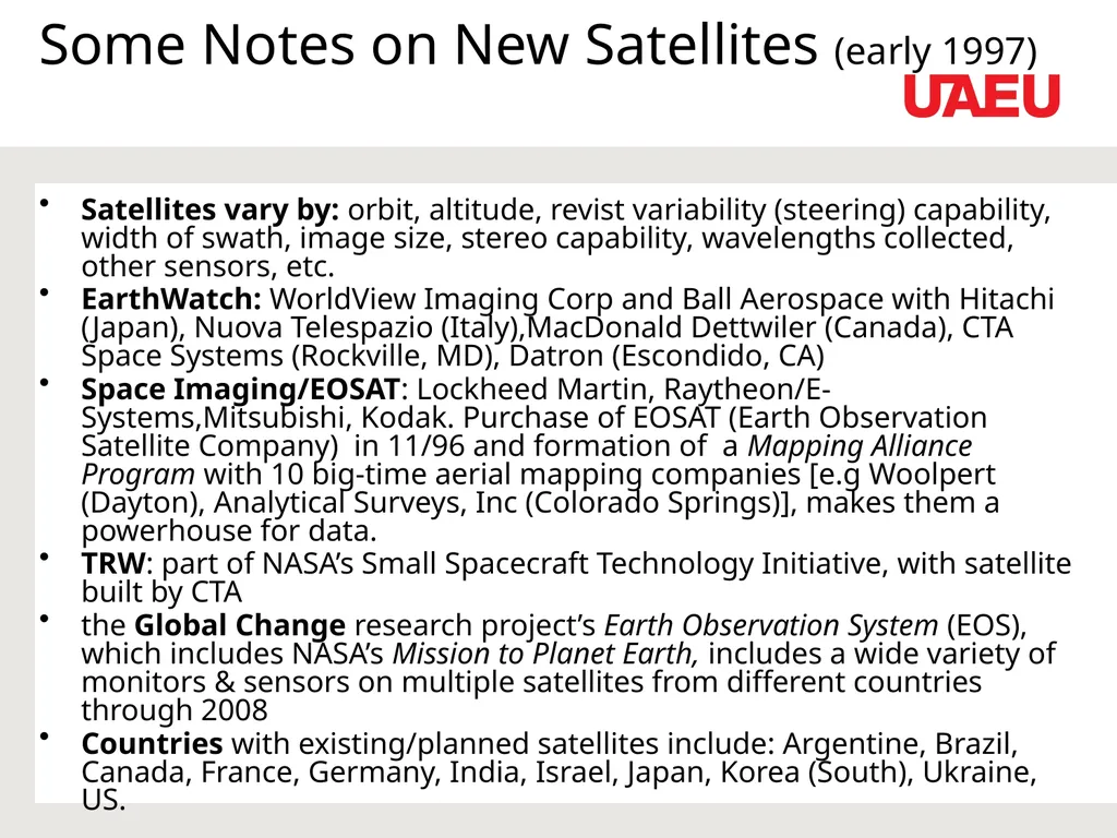 Data Sources and Conversion Feeding the GIS Dr. - slide 30 of 35