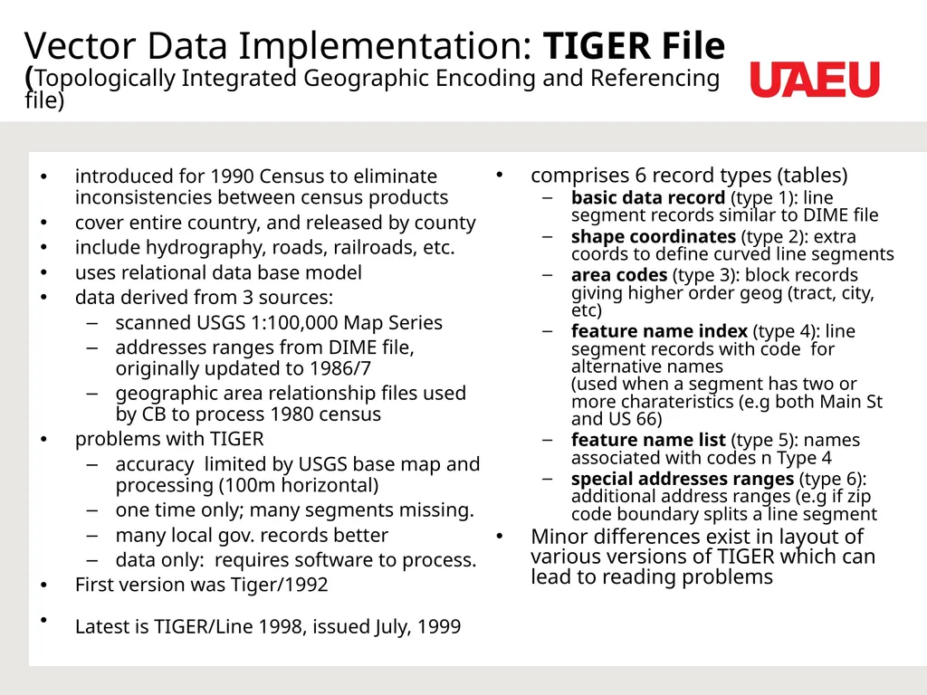 Data Sources and Conversion Feeding the GIS Dr. - slide 16 of 35