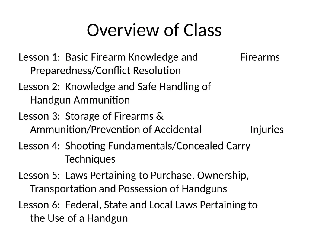 Nebraska State Patrol Concealed Handgun Permit - slide 3 of 173