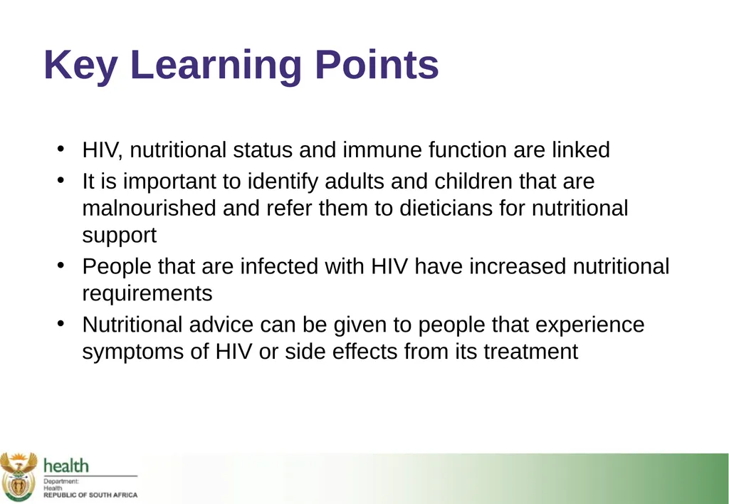 Basic HIV Course for Health Professionals Session - slide 18 of 20